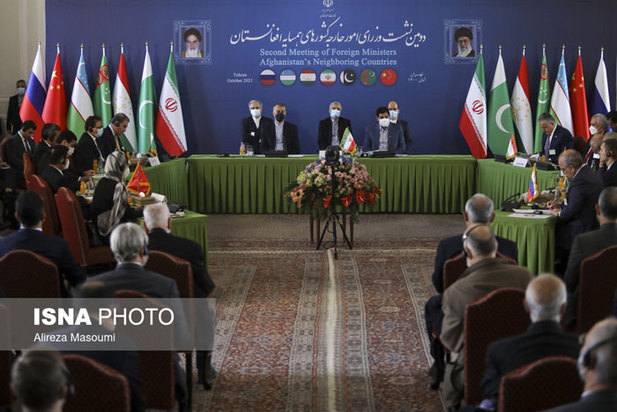 دومین نشست وزرای امور خارجه کشور‌های همسایه افغانستان