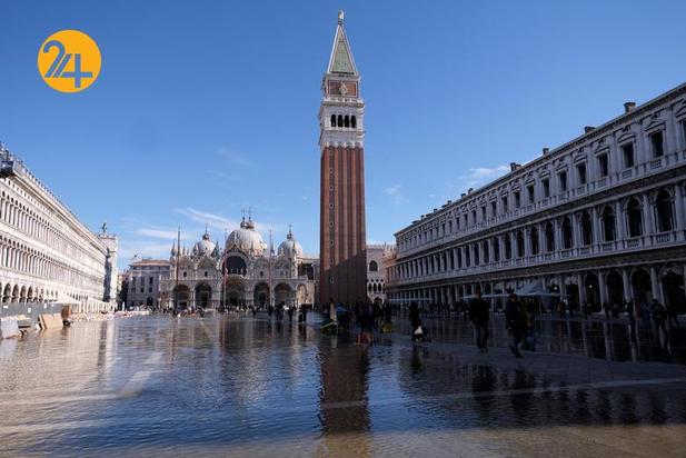 بارش سیل‌آسا در ونیز