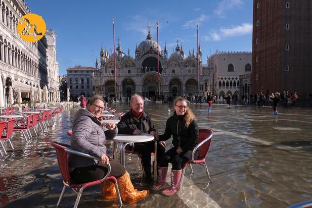 بارش سیل‌آسا در ونیز