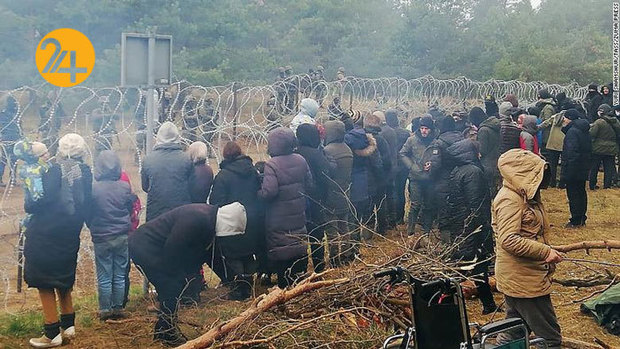 وضعیت بحرانی مهاجران در مرز بلاروس لهستان
