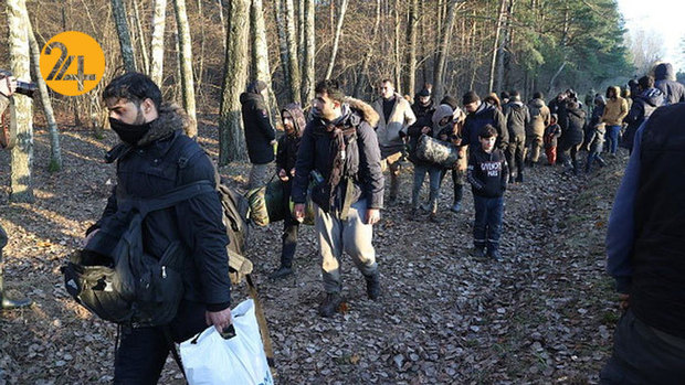 وضعیت بحرانی مهاجران در مرز بلاروس لهستان