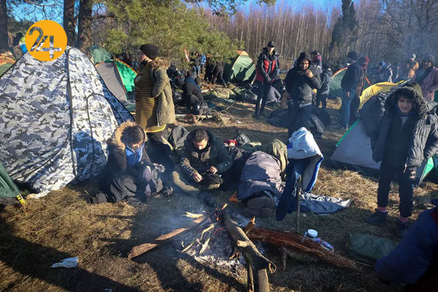 وضعیت بحرانی مهاجران در مرز بلاروس لهستان