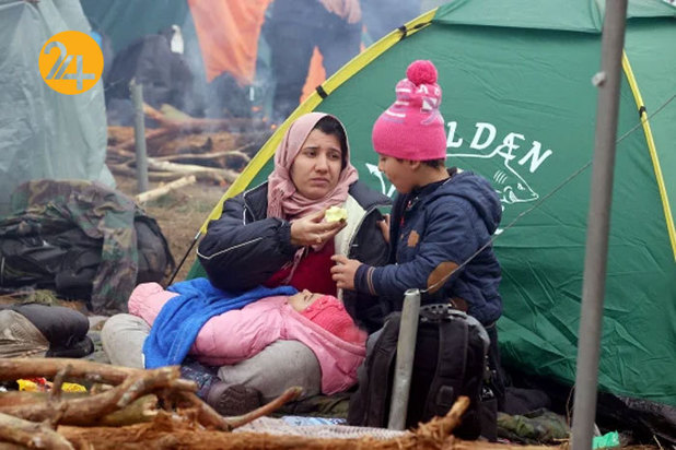 وضعیت بحرانی مهاجران در مرز بلاروس لهستان