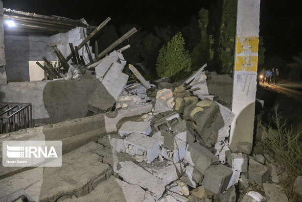 خسارات زلزله در هرمزگان