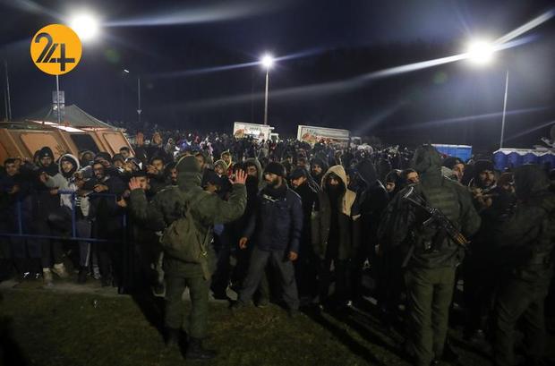 پاکسازی کمپ های مهاجران در مرز با اتحادیه اروپا