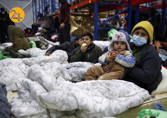 پاکسازی کمپ های مهاجران در مرز با اتحادیه اروپا