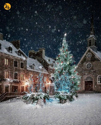 زمستان رویایی در کبک