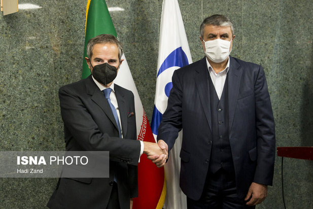 دیدار مدیر کل آژانس بین المللی انرژی اتمی با محمد اسلامی