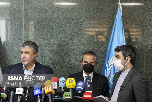 دیدار مدیر کل آژانس بین المللی انرژی اتمی با محمد اسلامی