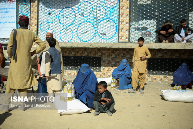 کمک‌های سازمان جهانی غذا به مردم افغانستان