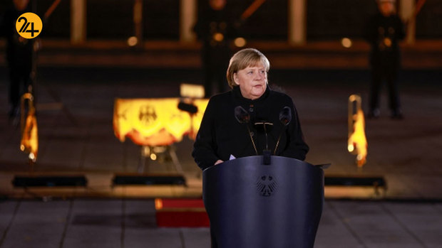 مراسم تودیع آنگلا مرکل