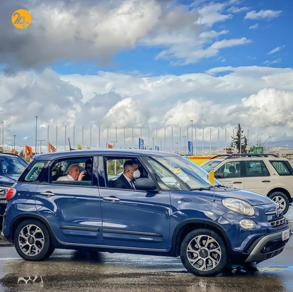 پاپ فرانسیس میان مهاجران