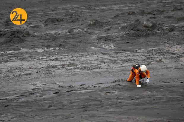 فوران آتشفشان در اندونزی