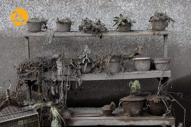 فوران آتشفشان در اندونزی