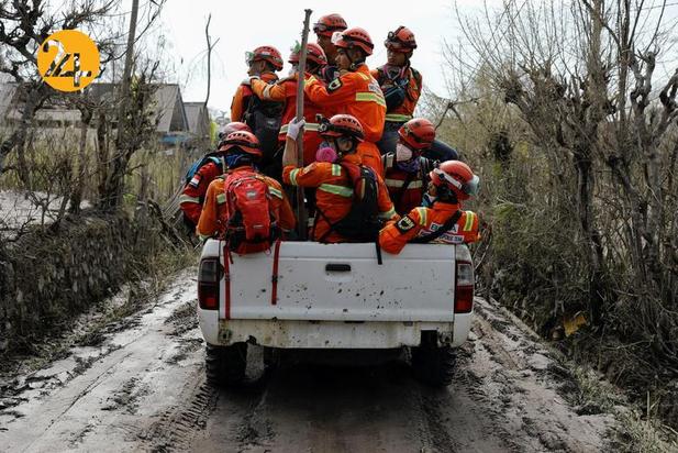فوران آتشفشان در اندونزی