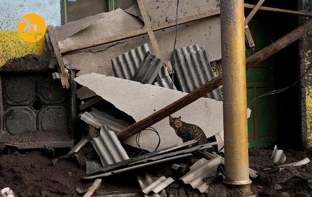 فوران آتشفشان در اندونزی