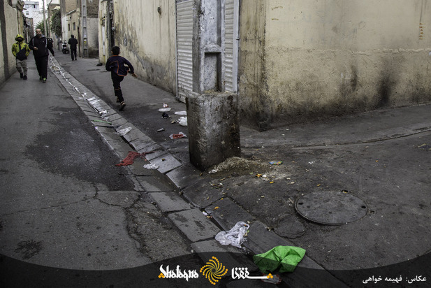 نابسامانی‌های محله تاس پس خونه