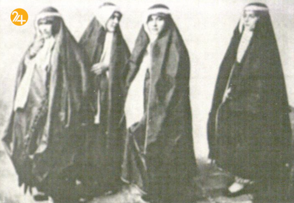 پوشاک زنان قاجار