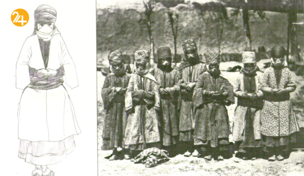 پوشاک زنان قاجار