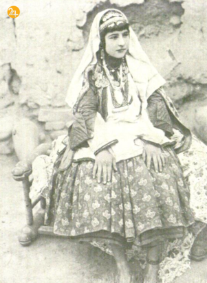 پوشاک زنان قاجار