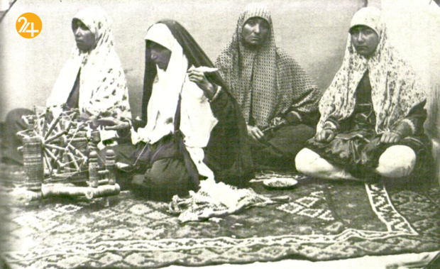 پوشاک زنان قاجار