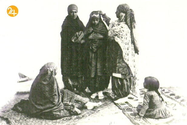 پوشاک زنان قاجار