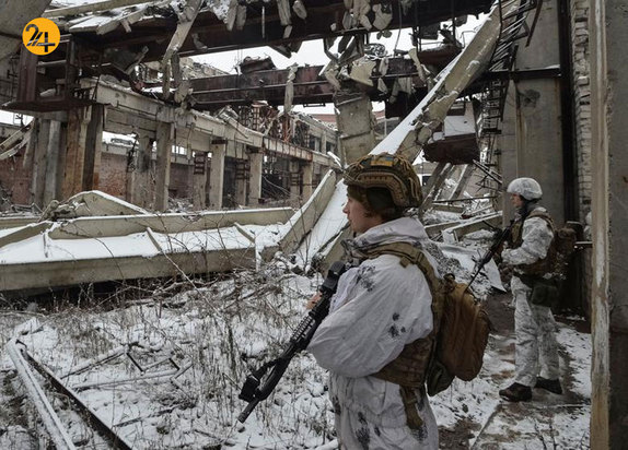 خط مقدم شرق اوکراین