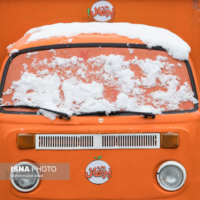 نخستین برف پاییزی تهران