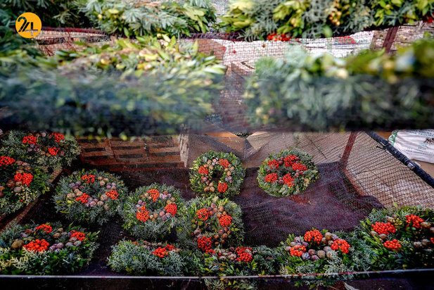 صادرات تاج‌های گل کریسمس از آنتالیا