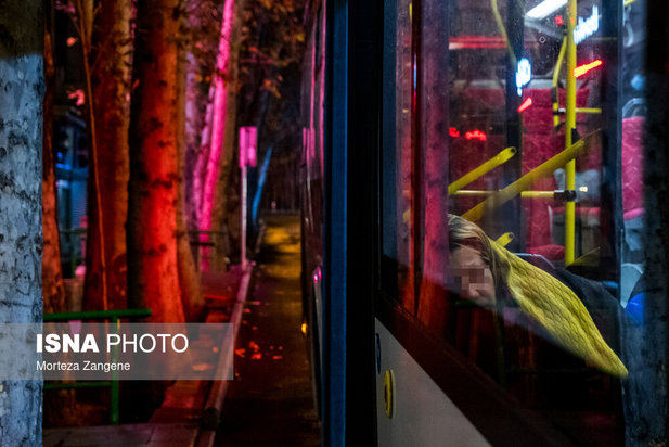 اتوبوس خوابی در تهران