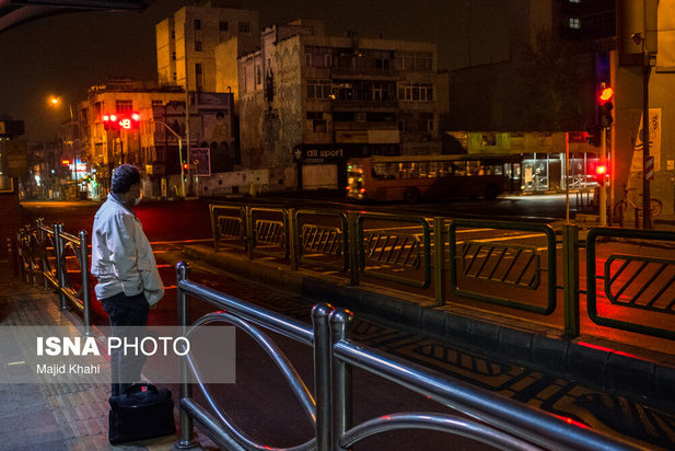 اتوبوس خوابی در تهران