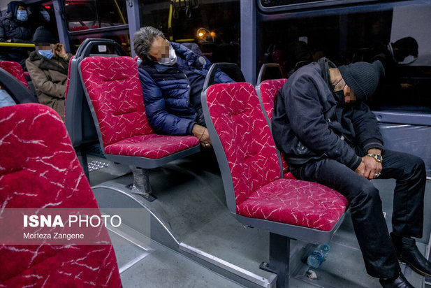 اتوبوس خوابی در تهران