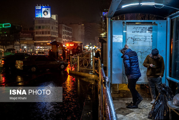 اتوبوس خوابی در تهران