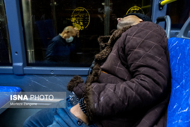 اتوبوس خوابی در تهران