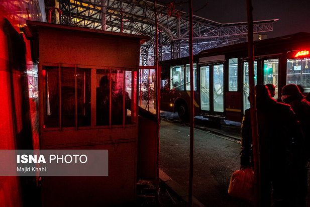 اتوبوس خوابی در تهران