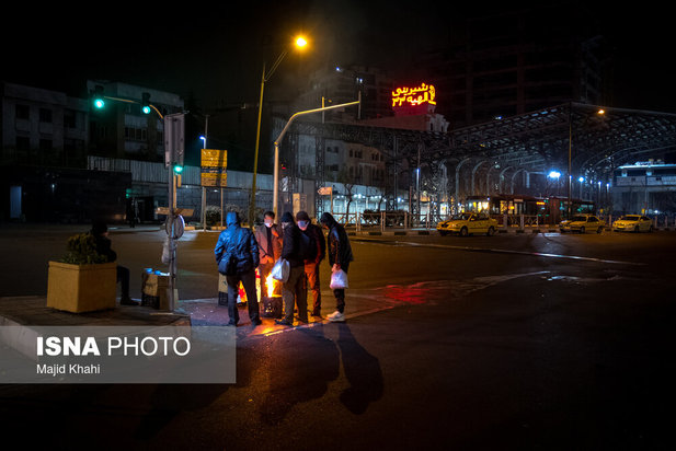 اتوبوس خوابی در تهران