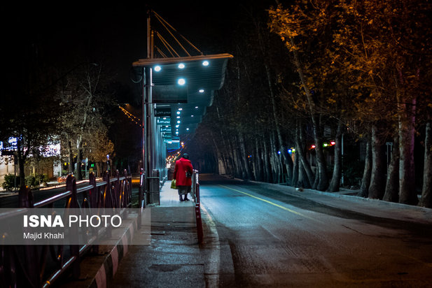 اتوبوس خوابی در تهران