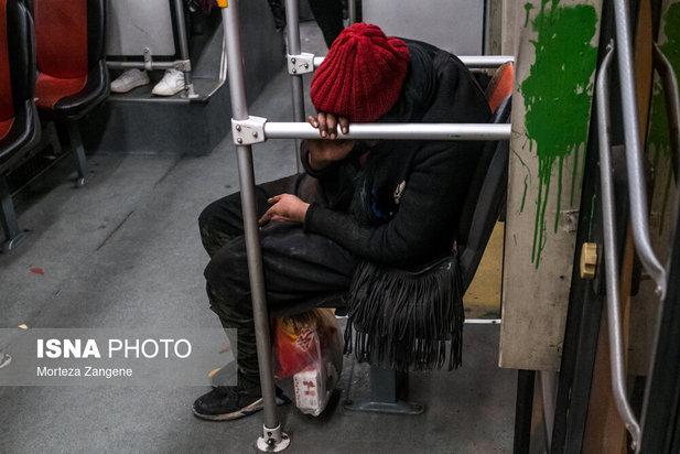 اتوبوس خوابی در تهران