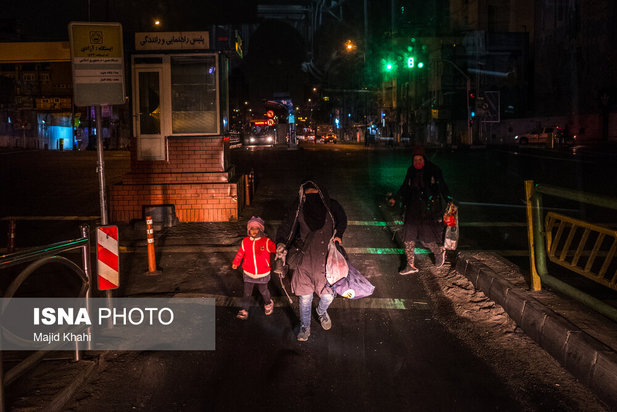 اتوبوس خوابی در تهران