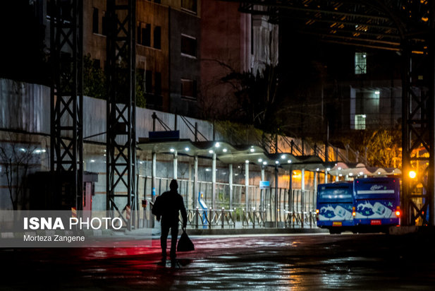 اتوبوس خوابی در تهران