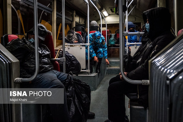 اتوبوس خوابی در تهران