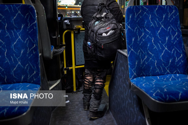 اتوبوس خوابی در تهران