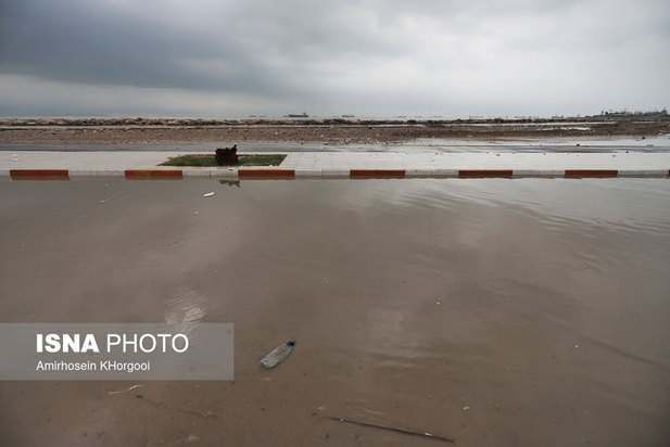 وضعیت شهر بندرعباس پس از بارندگی های اخیر