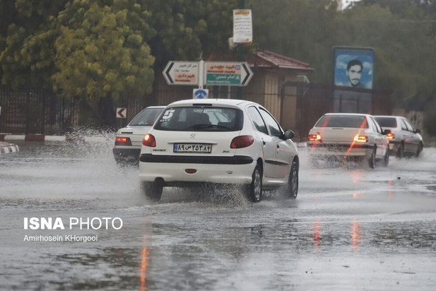 وضعیت شهر بندرعباس پس از بارندگی های اخیر