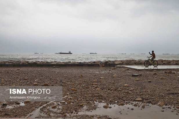 وضعیت شهر بندرعباس پس از بارندگی های اخیر