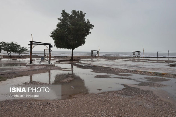 وضعیت شهر بندرعباس پس از بارندگی های اخیر