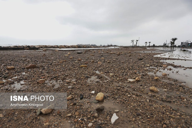وضعیت شهر بندرعباس پس از بارندگی های اخیر