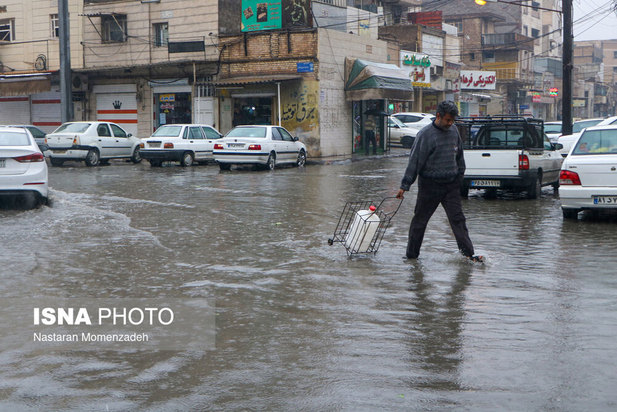 اهواز در غرق آب