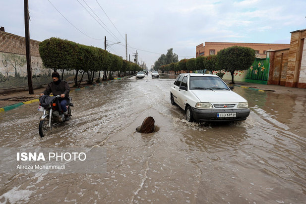 اهواز در غرق آب