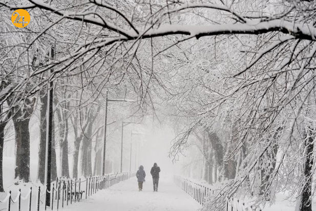 برف سنگین واشنگتن را درنوردید